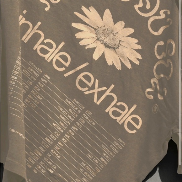 Rufus Du Sol Inhale Exhale auth tour 2025 merch size M new with no tags - Picture 1 of 4